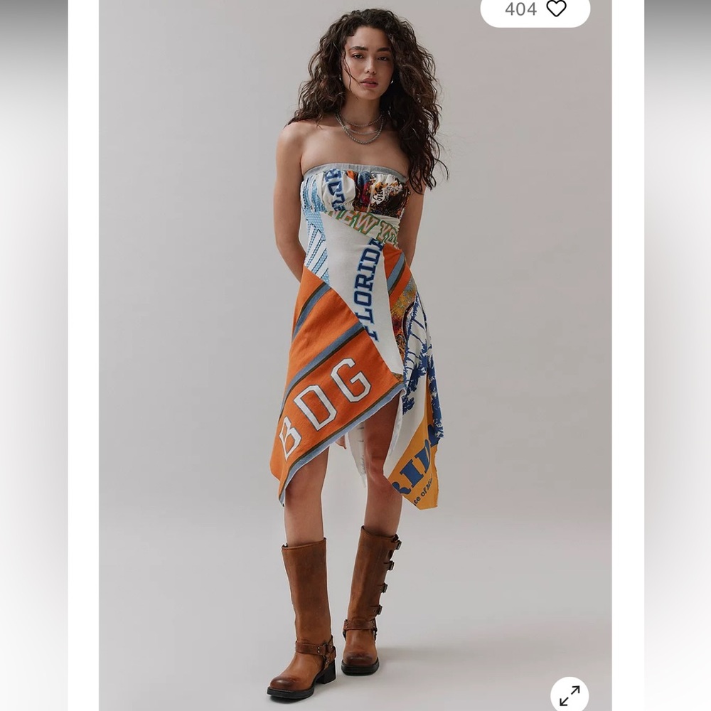 Urban Outfitters BDG Sadie Spliced Mini
Dress. Size Small. - Picture 1 of 12